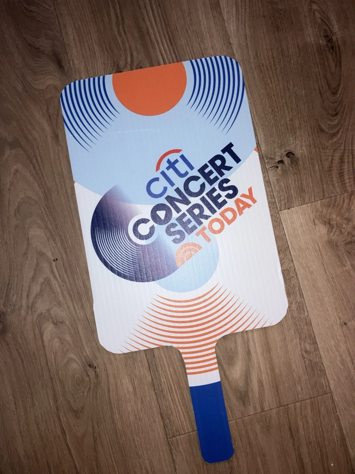 Meghan Trainor Signed Hand fan NBC TODAY Show Concert series 6/7/2024, изображение 4