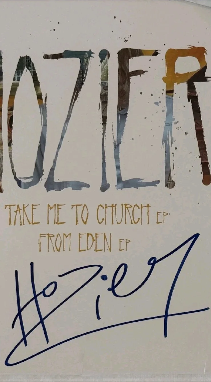 Hozier Signed Take Me To Church From Eden EP Vinyl LP Record Album Beckett COA, изображение 5