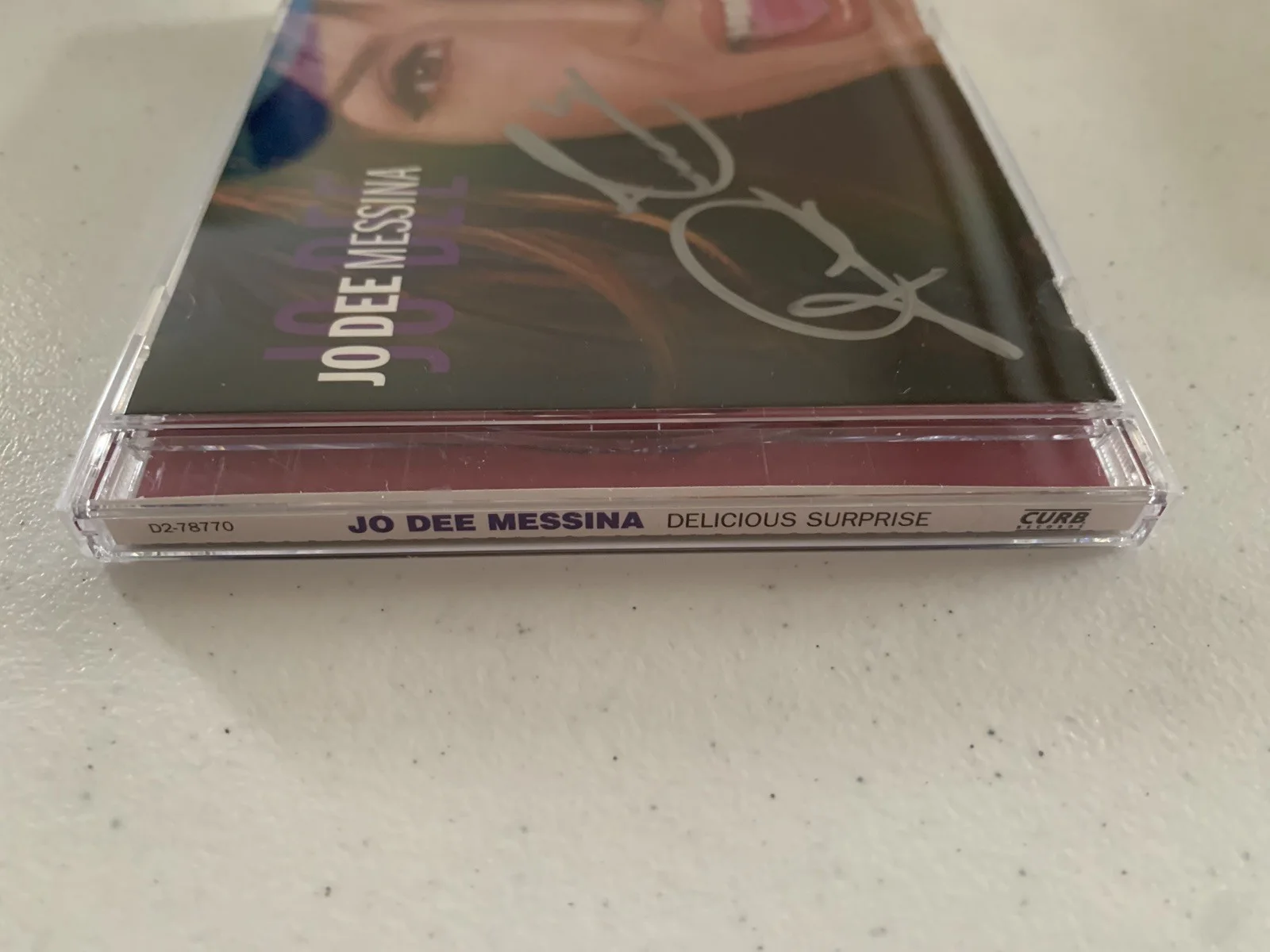 Signed Jo Dee Messina Delicious Surprise CD Autographed Country Music VG, image 3