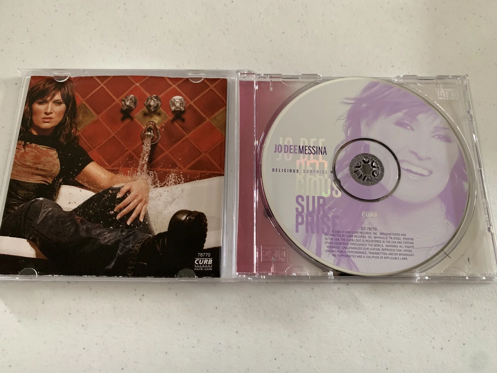 Signed Jo Dee Messina Delicious Surprise CD Autographed Country Music VG, image 5