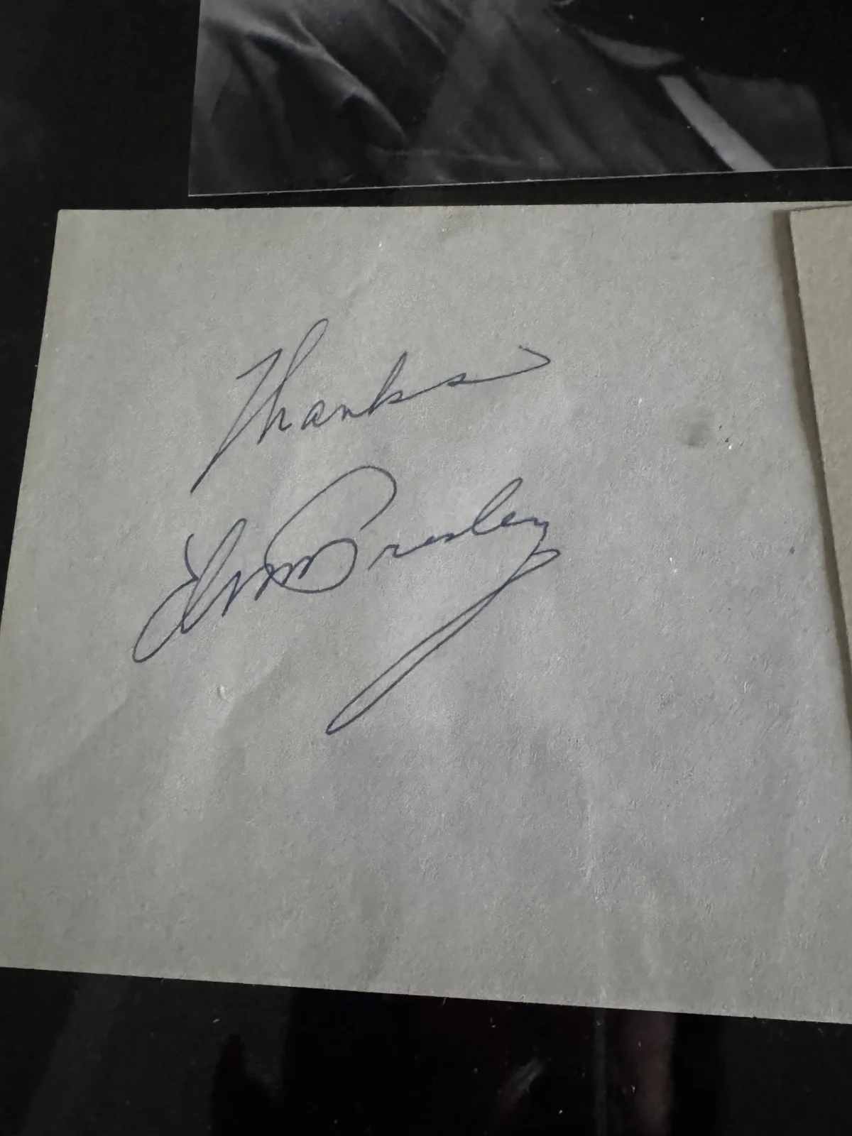 Elvis Presley Authenticated Autograph Signature with COA, image 2