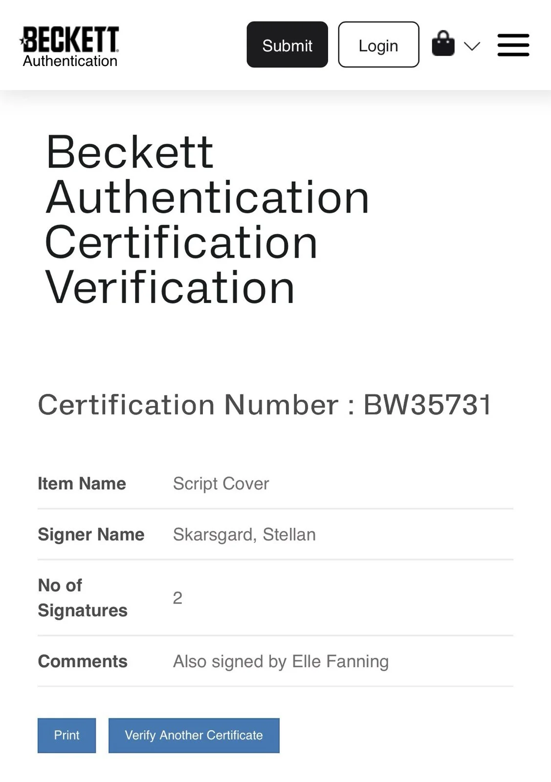 Stellan Skarsgard, Elle Famning — Stellan Skarsgard & Elle Fanning Signed Sentimental Value Script Cover Beckett, image 5