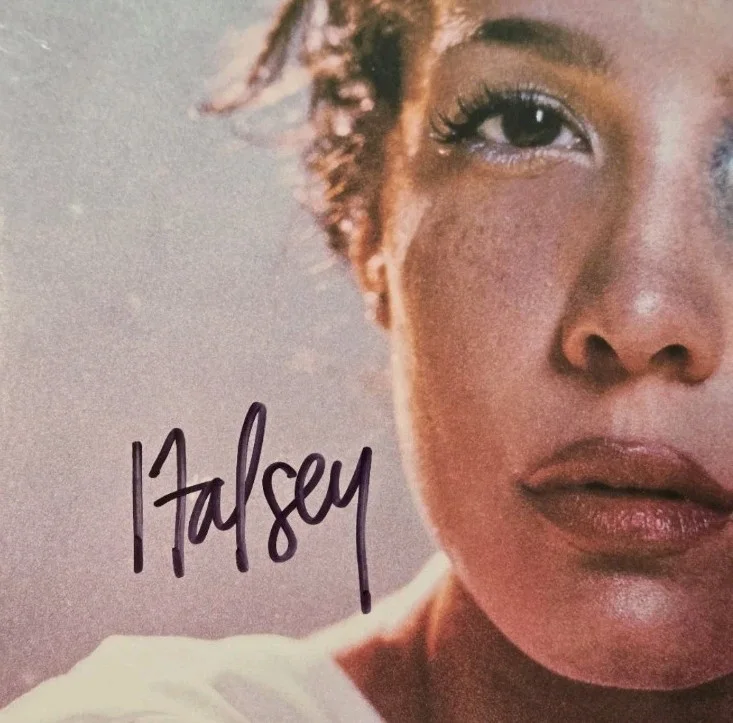 Halsey Signed Manic 16x20 Record Sleeve Album Cover Beckett COA No Record, изображение 4