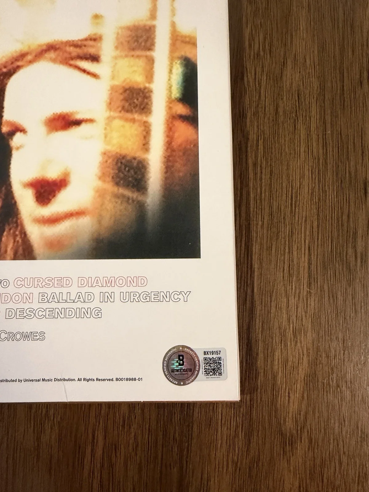 ‘The Black Crowes’ Signed Vinyl Album ‘Amorica’ Rich & Steve Beckett, изображение 3