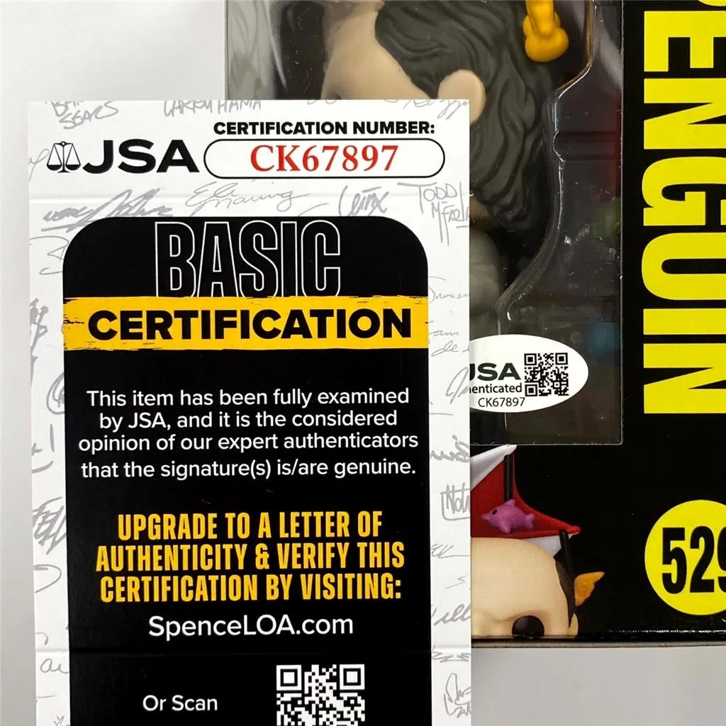 Danny Devito signed Batman Returns Penguin Funko Pop! #529 autograph (A) ~ JSA, image 5