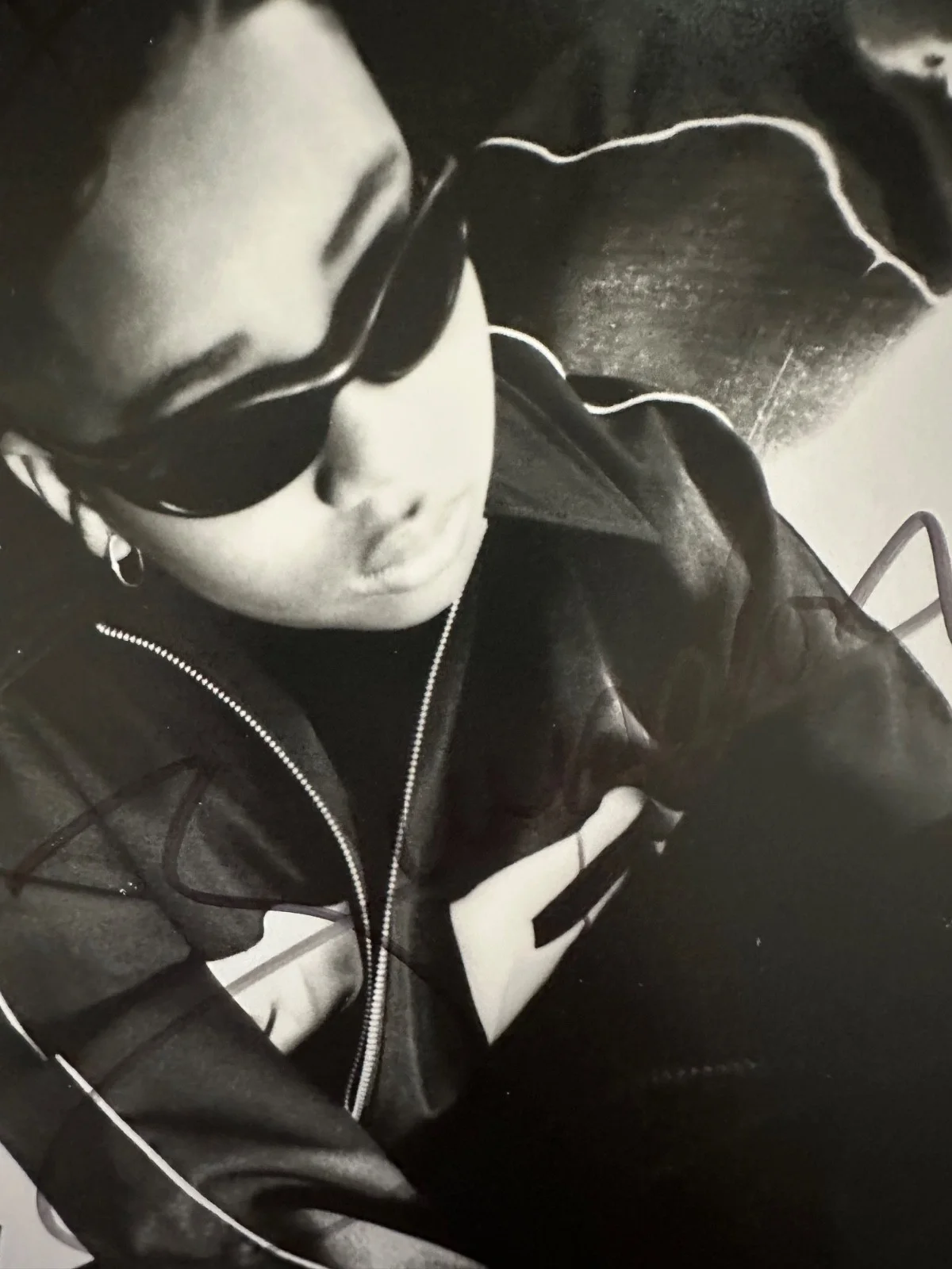 QUINDON B/W PHOTO AUTOGRAPH 90'S HIP HIP AUTHENTIC SIGNED RARE -, image 2