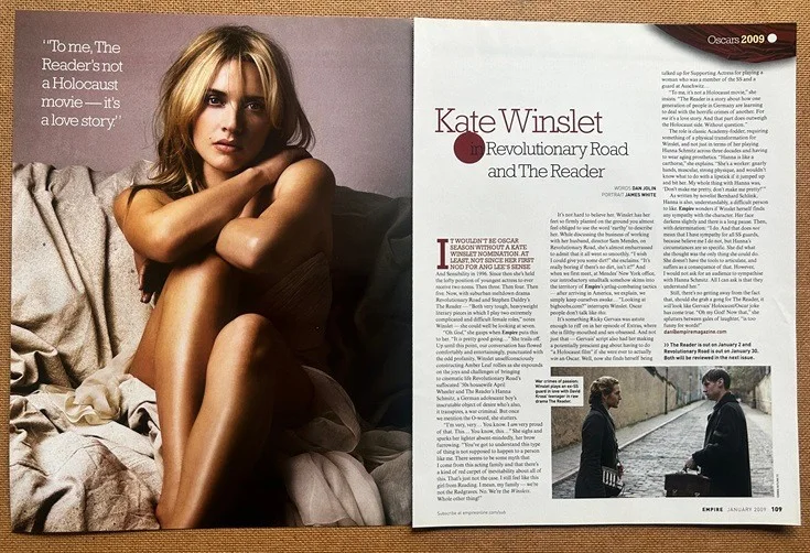 KATE WINSLET - 2009 Full page UK magazine poster, image 2