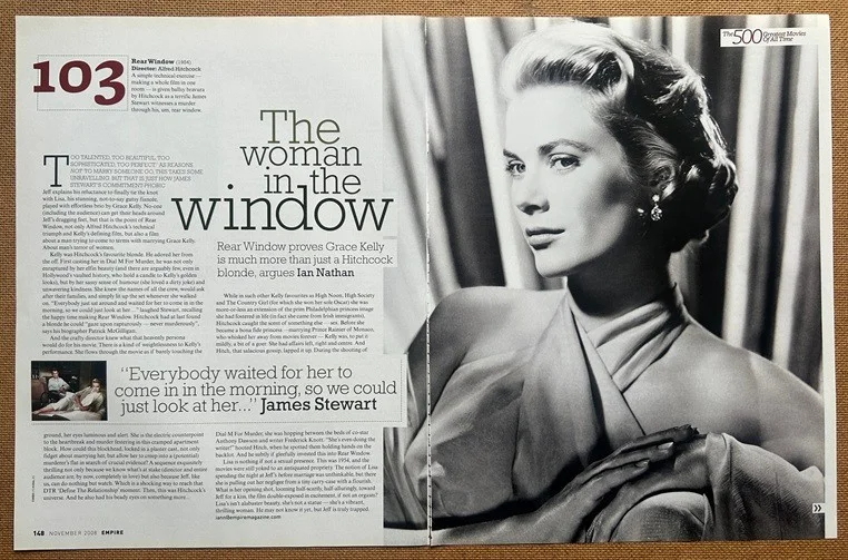 GRACE KELLY - 2008 full page UK magazine poster, изображение 2