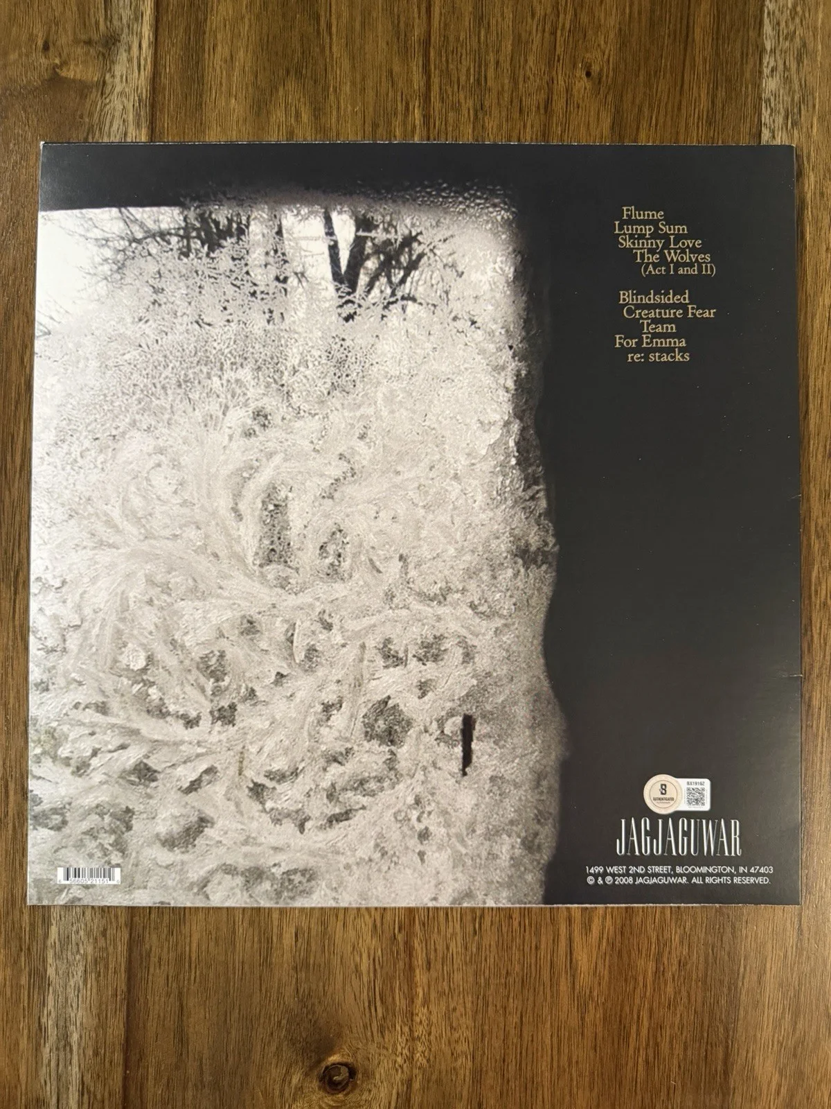 ‘Bon Iver’ Signed Vinyl Album ‘For Emma, Forever Ago’ Beckett Justin Vernon, изображение 2