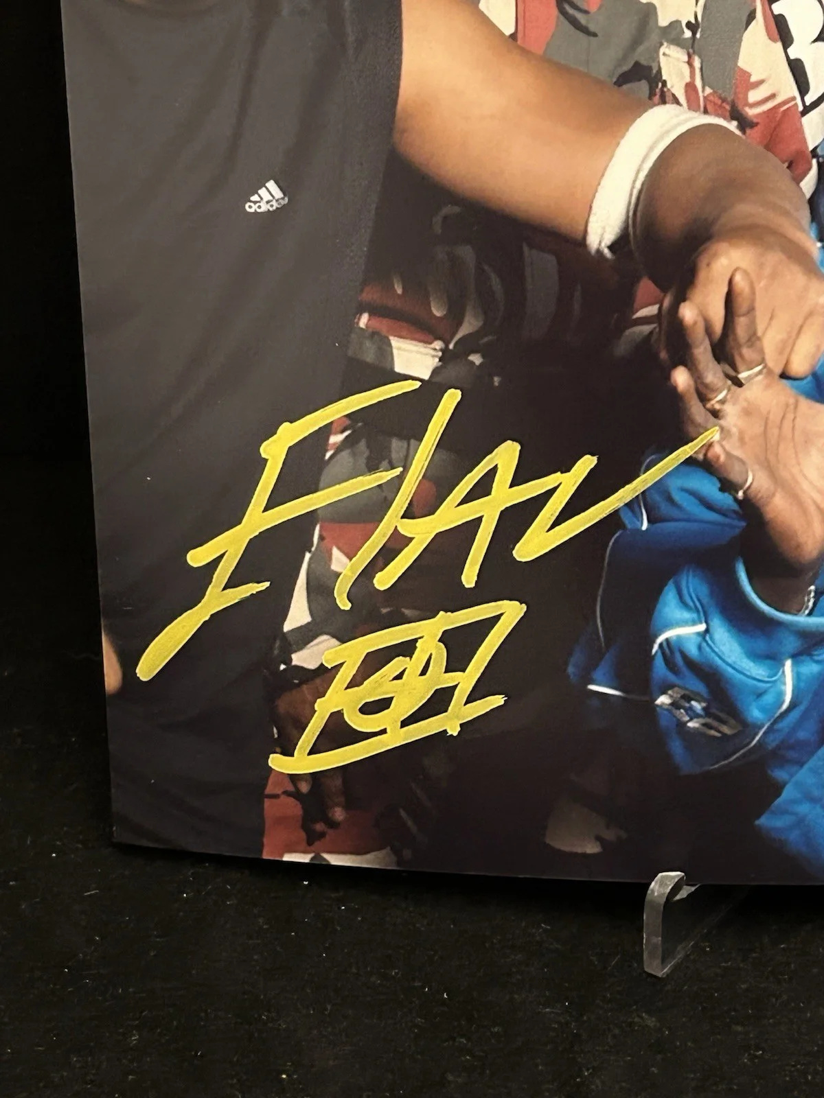FLAVOR FLAV Signed Autograph 8x10 PUBLIC ENEMY PHOTO RAPPER JSA COA MTV, image 2