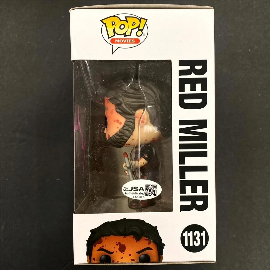 Nicolas Cage signed Mandy Red Miller Funko Pop! Figure 1131 autograph ~ JSA, изображение 3