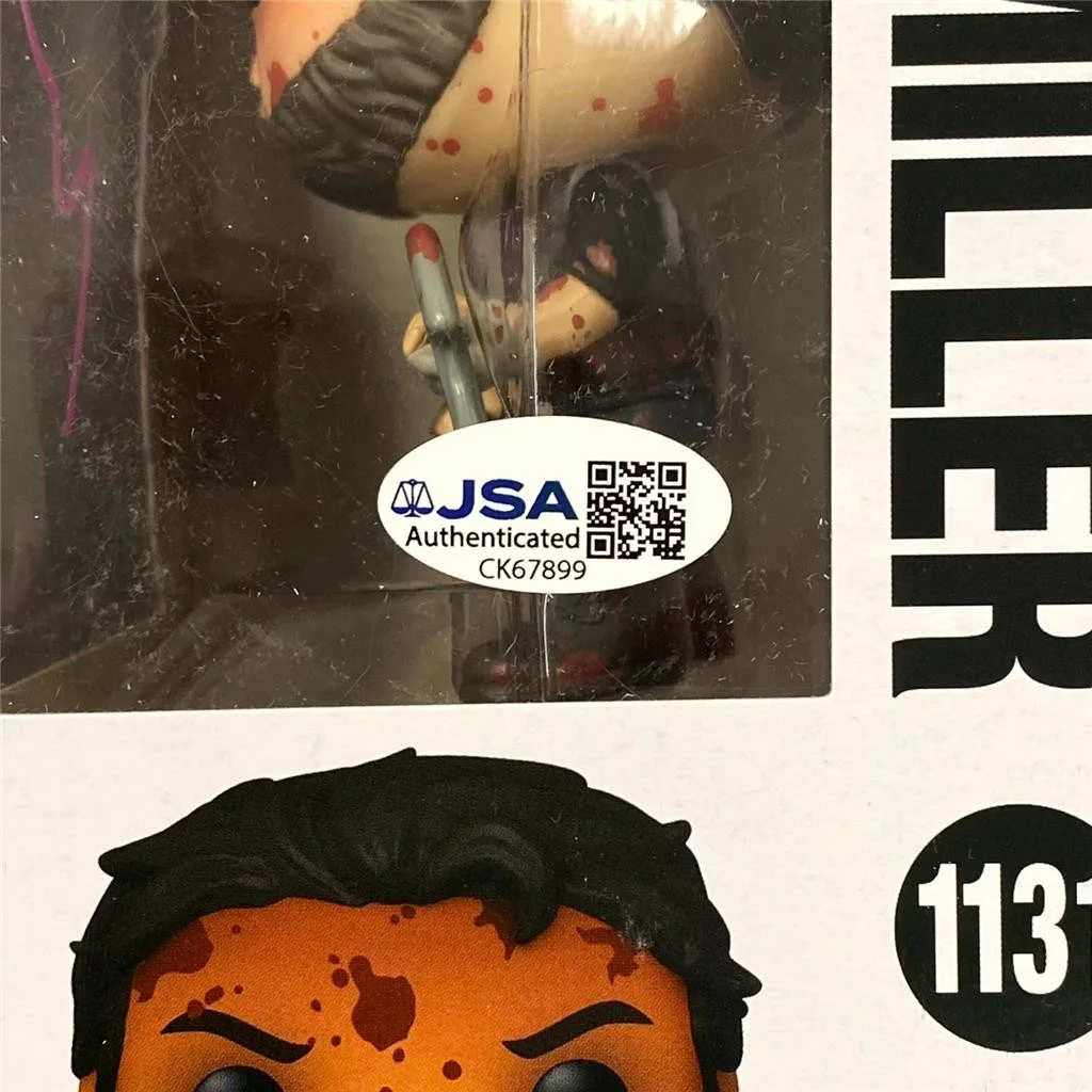 Nicolas Cage signed Mandy Red Miller Funko Pop! Figure 1131 autograph ~ JSA, изображение 4
