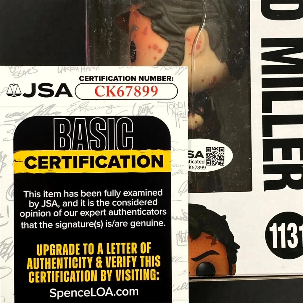 Nicolas Cage signed Mandy Red Miller Funko Pop! Figure 1131 autograph ~ JSA, изображение 5