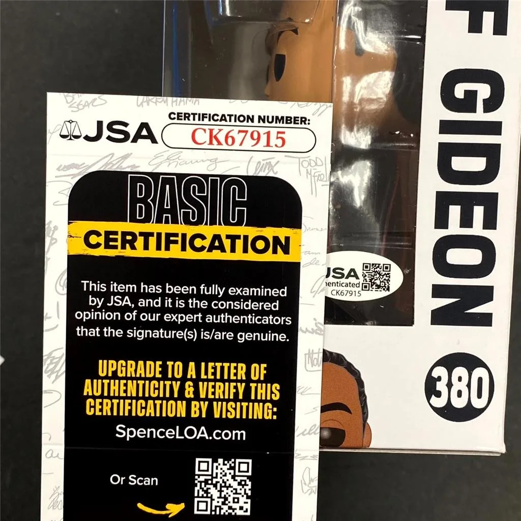 Giancarlo Esposito signed Moff Gideon Funko Pop! 380 Star Wars autograph ~ JSA, image 5