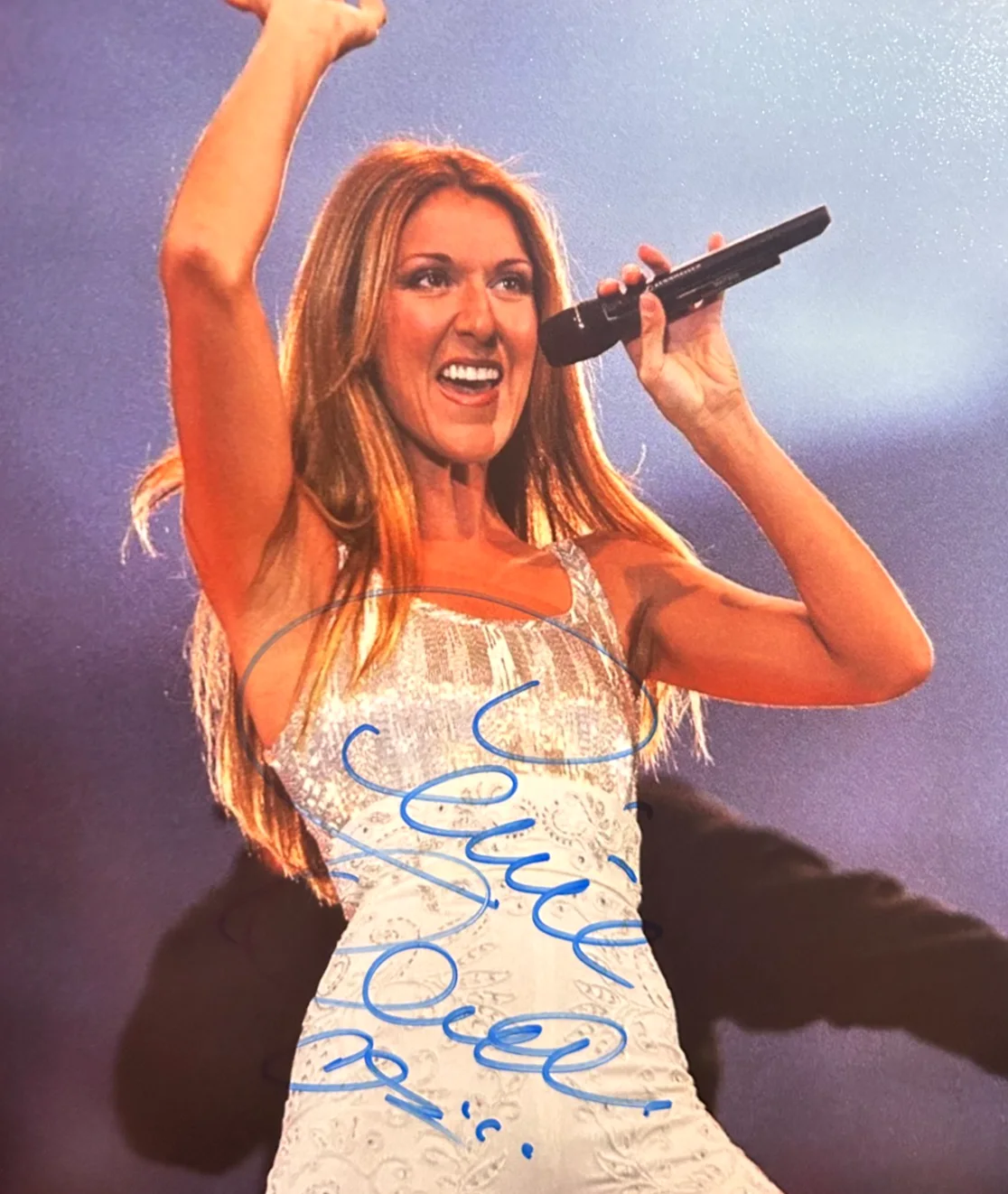 CELINE DION Signed Original 8x10 inch Photo: Authentic Autograph GENUINE w/COA, изображение 3