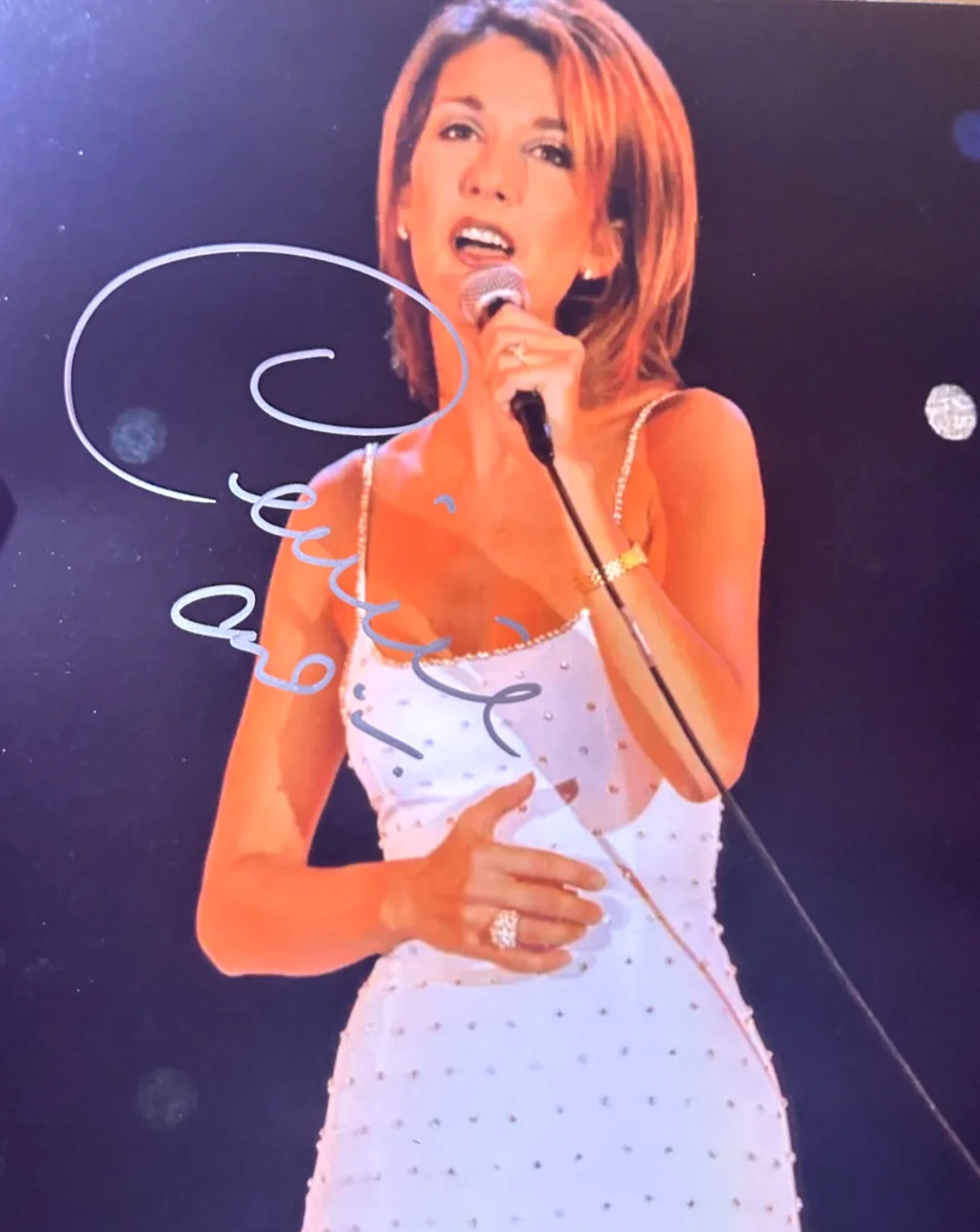 CELINE DION Signed Original 8x10 inch Photo: Authentic Autograph GENUINE w/COA, изображение 3