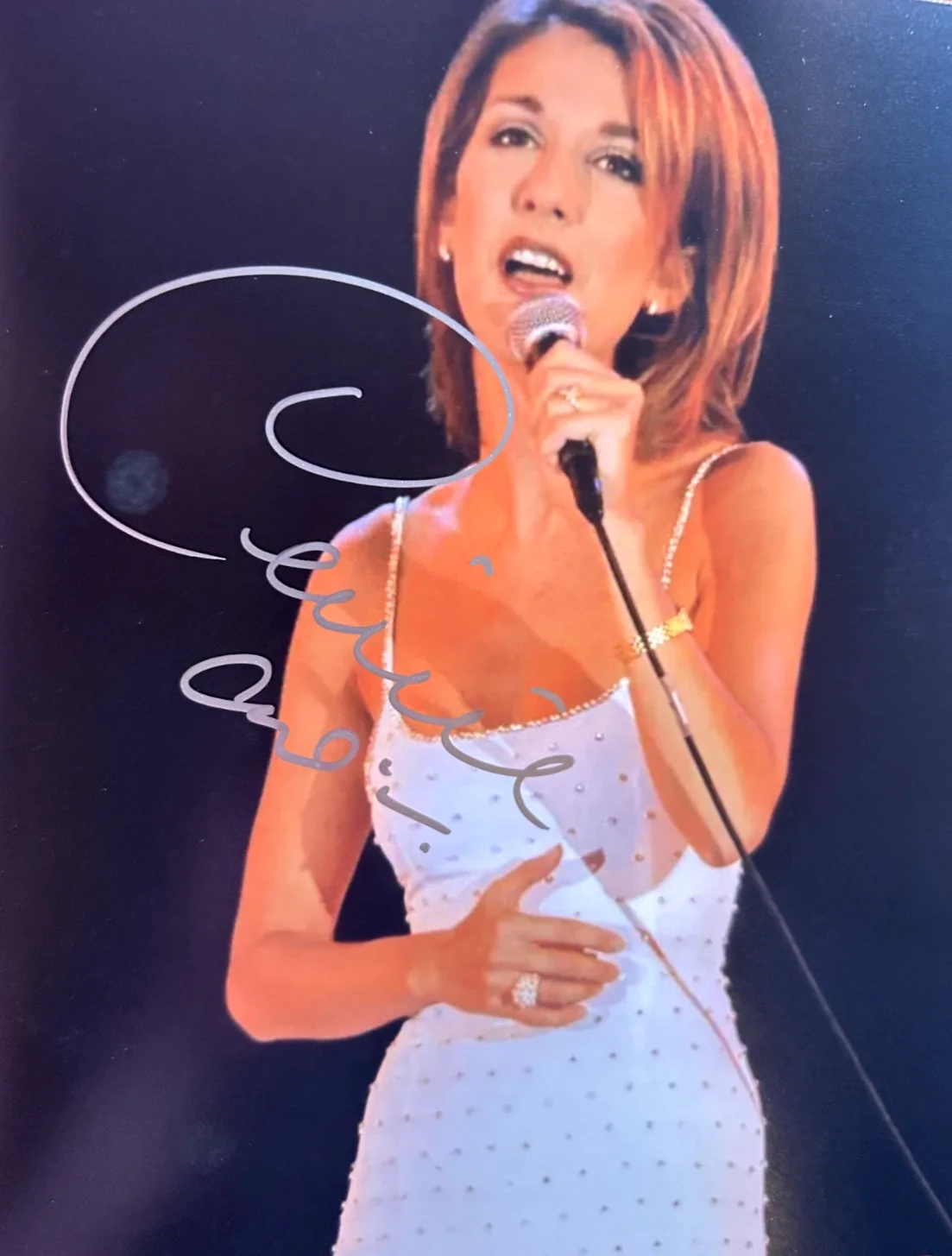 CELINE DION Signed Original 8x10 inch Photo: Authentic Autograph GENUINE w/COA, изображение 5