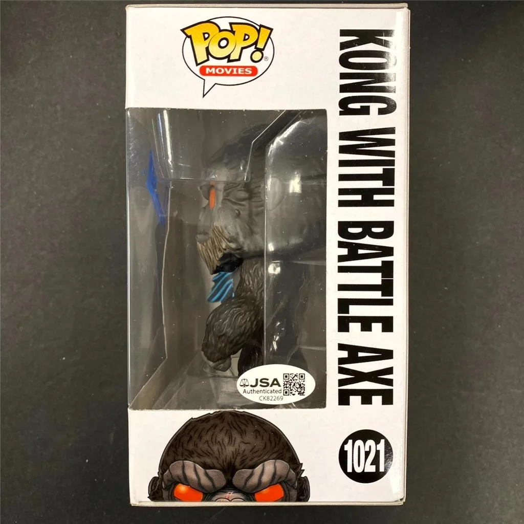 Rebecca Hall signed Godzilla vs. Kong Funko Pop! 1021 autograph ~ JSA, изображение 3