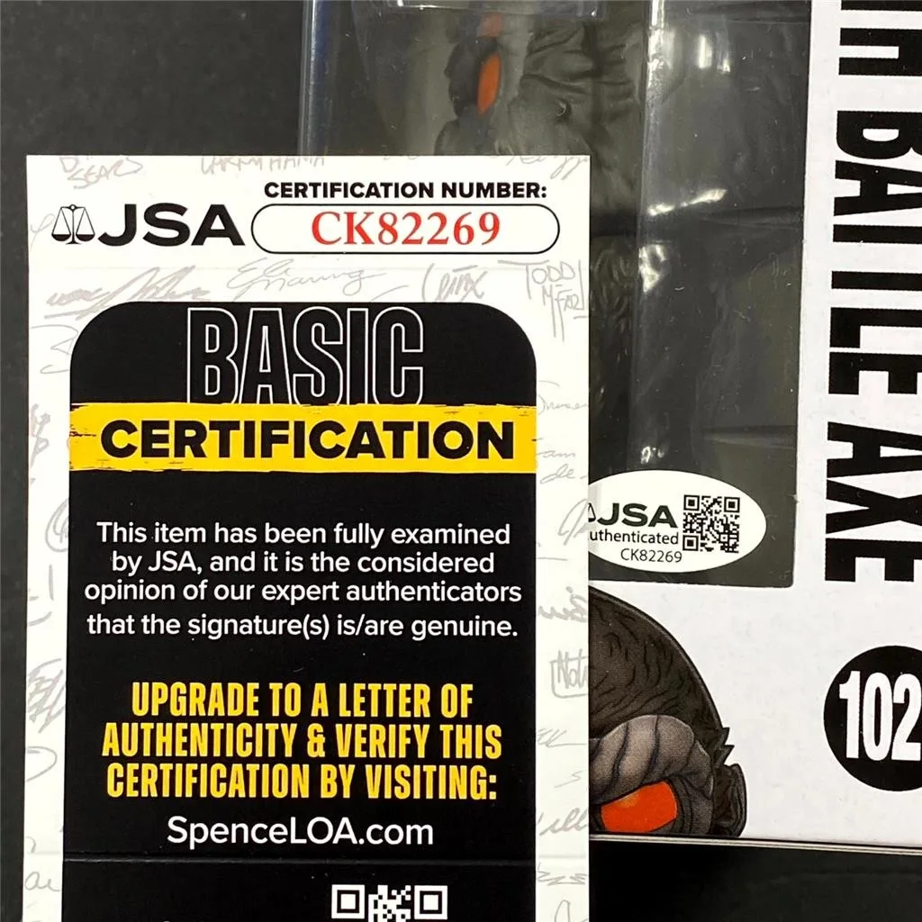 Rebecca Hall signed Godzilla vs. Kong Funko Pop! 1021 autograph ~ JSA, изображение 5