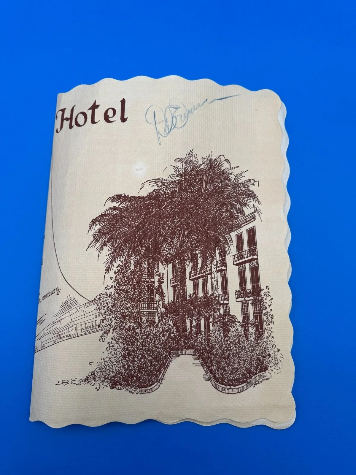 Dale Evans — SIGNED Dale Evans (wife of Roy Rogers) Historic Menger Hotel San Antonio Texas, изображение 4