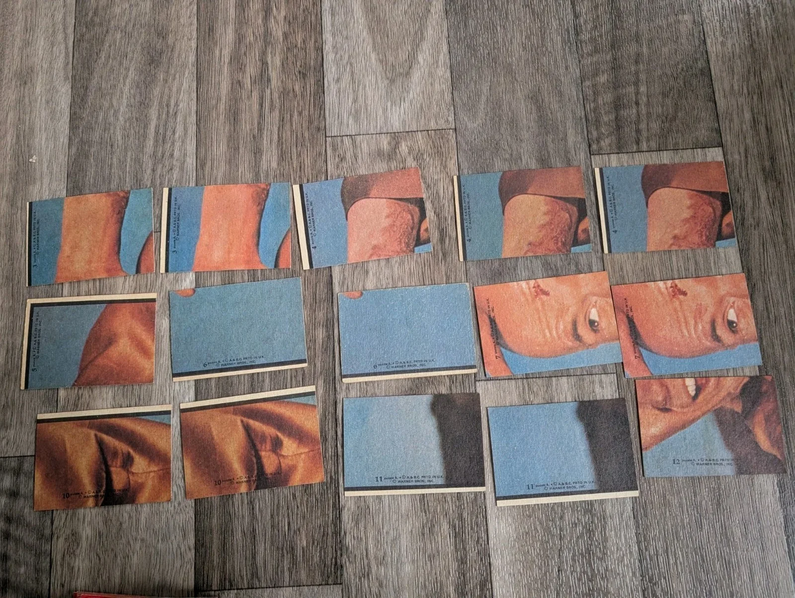 Bundle of Original UK 1970's KUNG-FU Cards (79 in Total- Incomplete +Duplicates), image 3