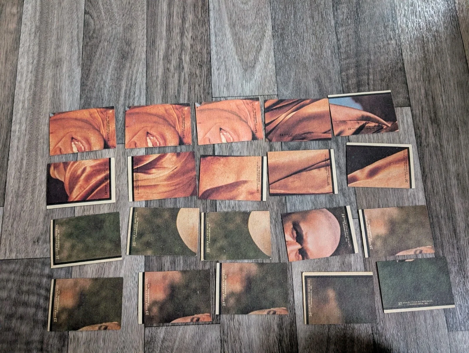 Bundle of Original UK 1970's KUNG-FU Cards (79 in Total- Incomplete +Duplicates), image 5