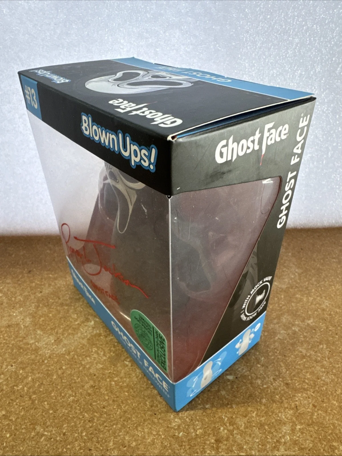 Roger L. Jackson — Roger L. Jackson Signed Scream Blown Ups! Figure GhostFace LE 600 JSA Certified, image 2