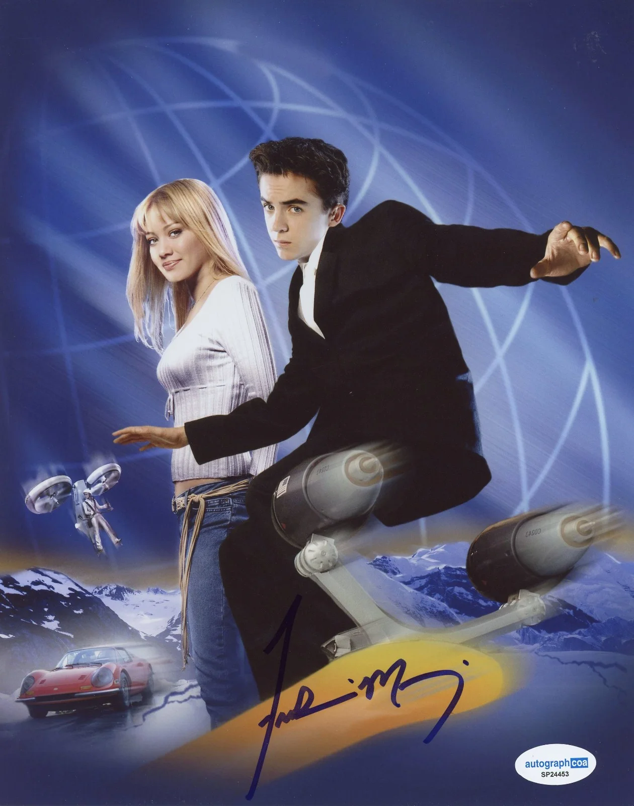 Frankie Muniz — Frankie Muniz Signed Autographed AGENT CODY BANKS 8x10 Photo EXACT Proof ACOA A, image 2