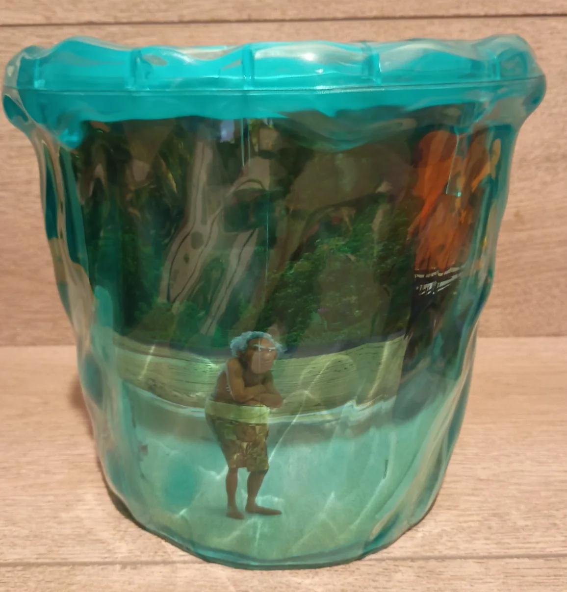 Moana 2 Ocean Explorer Collectors Popcorn Bucket with Tidal Wave Rotating Case, image 3