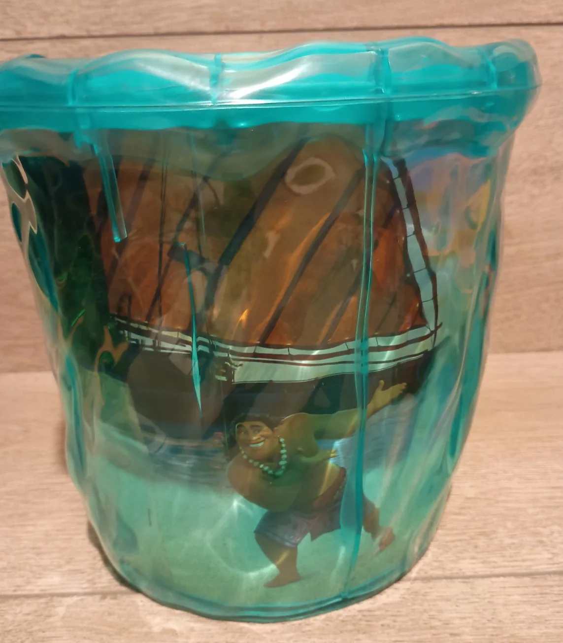 Moana 2 Ocean Explorer Collectors Popcorn Bucket with Tidal Wave Rotating Case, image 4