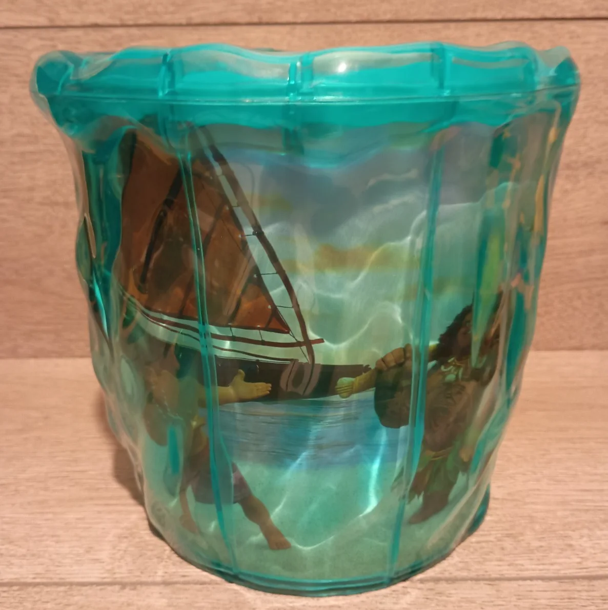 Moana 2 Ocean Explorer Collectors Popcorn Bucket with Tidal Wave Rotating Case, image 5