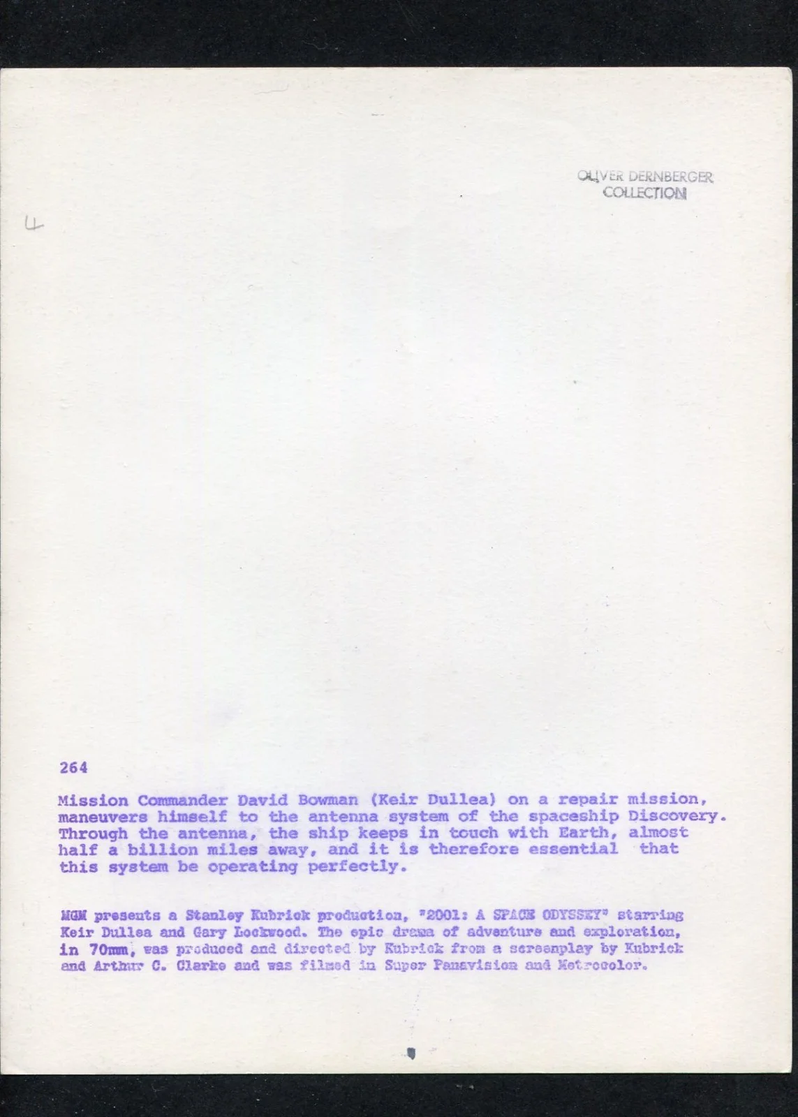 2001: A SPACE ODYSSEY -Kubrick classic 1968 original US 8x10 press photo/still H, image 2