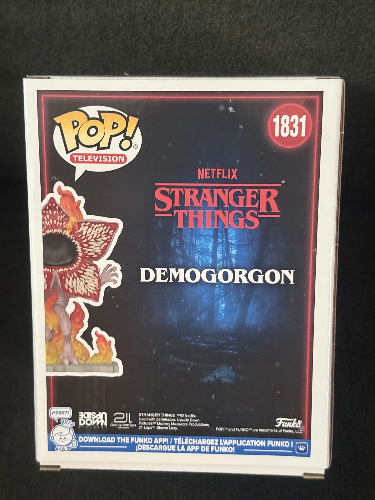 DEMOGORGAN on Fire Funko Pop! Premium (Stranger Things) #1831, изображение 3