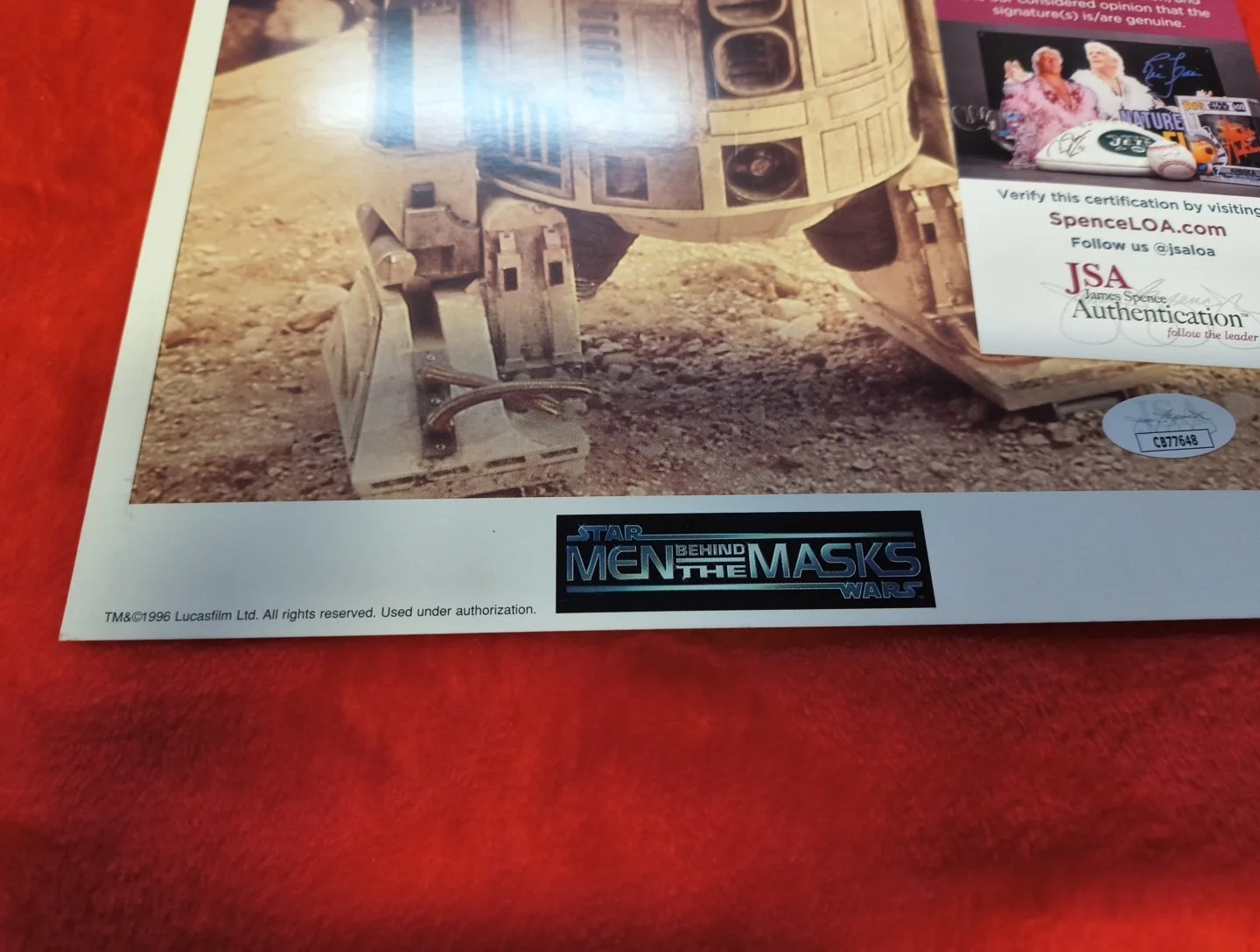Star Wars Lot of 8 Signed Photos James Earl Jones, Kenny Baker JSA, Beckett , ++, изображение 3
