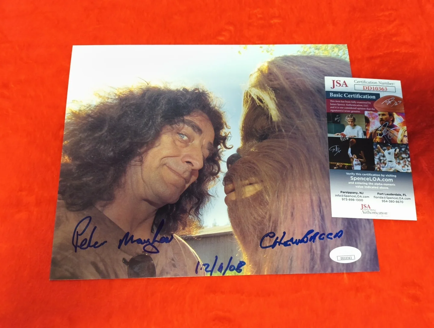 Star Wars Lot of 8 Signed Photos James Earl Jones, Kenny Baker JSA, Beckett , ++, изображение 4