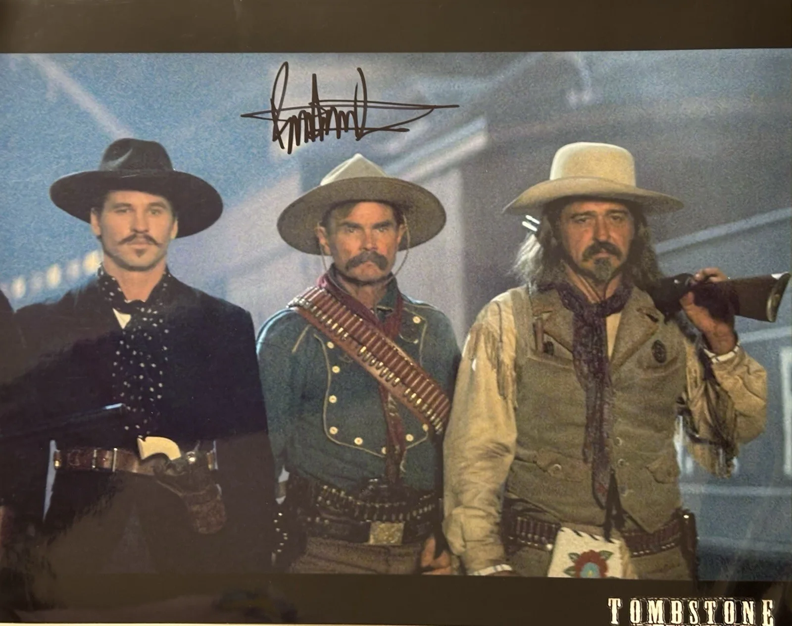 Tombstone Autographed Movie Industry Color Photographs Signed by Buck Taylor., изображение 2