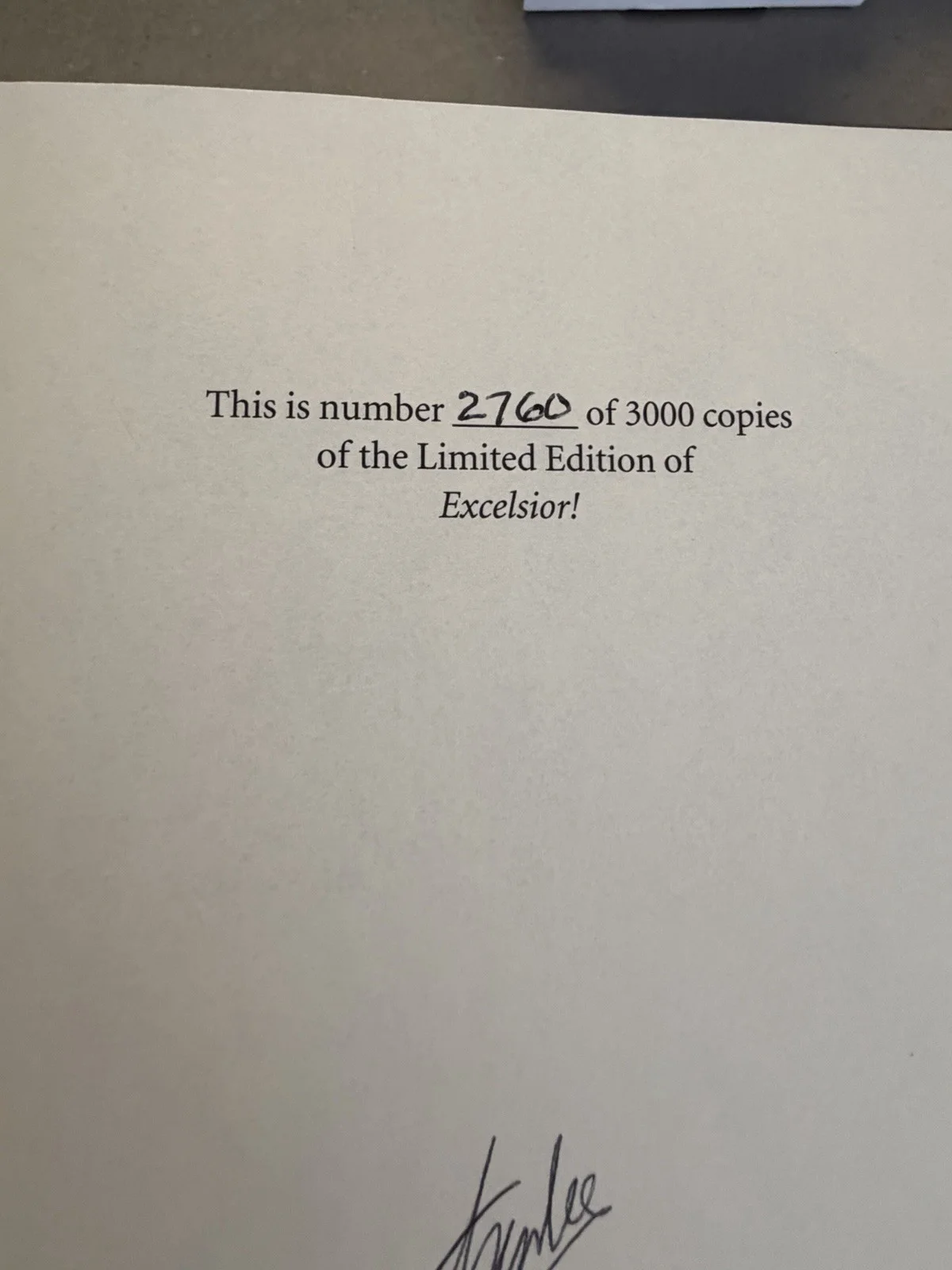 STAN LEE MARVEL EXCELSIOR! THE AMAZING LIFE HARDCOVER BOOK /3000 AUTHENTIC RARE, изображение 4