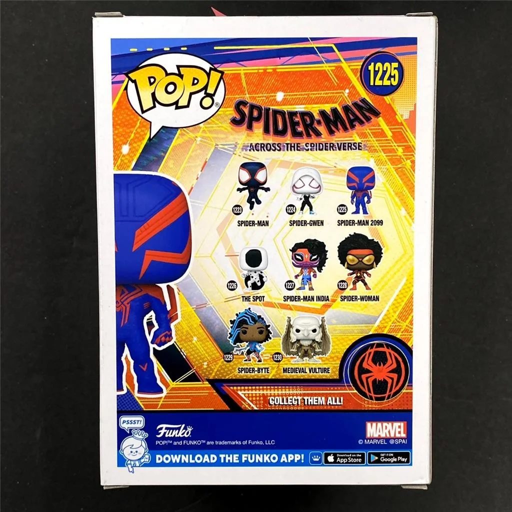 Artists Powers, J. Dos Santos, Thompson signed Spider-Man Funko Pop auto JSA, image 5