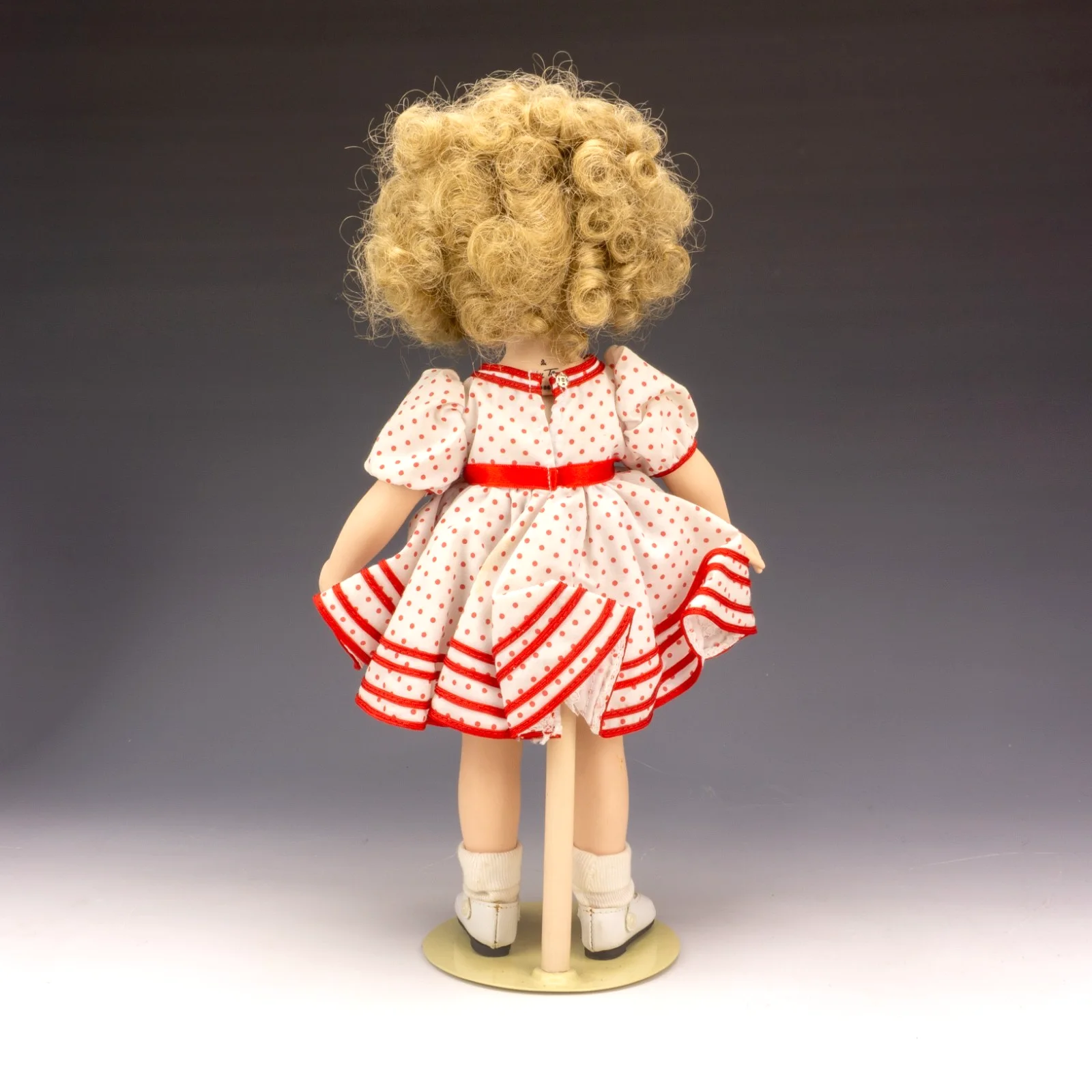 Danbury Mint Porcelain - Shirley Temple Doll - Stand Up & Cheer - VGC, изображение 3