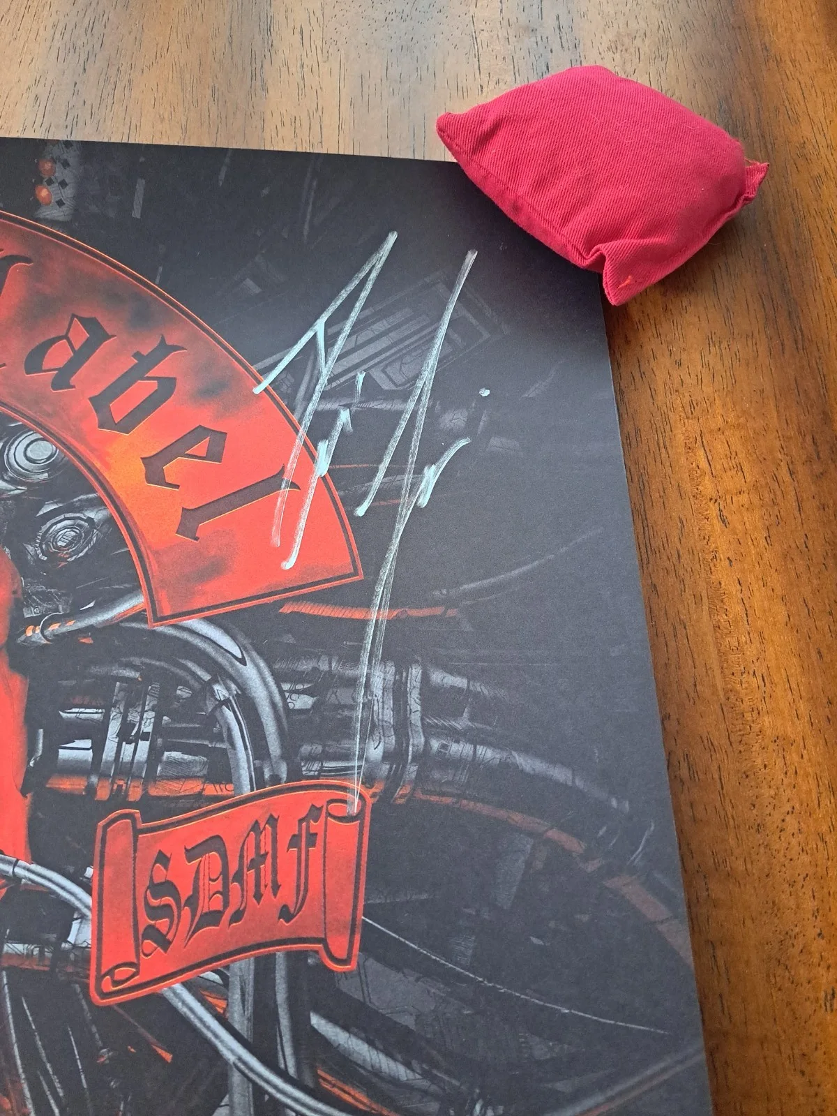 BLACK LABEL SOCIETY VIP POSTER SIGNED Z WILDE, JD DESERVIO, J FABB, D LORINA JSA, изображение 3