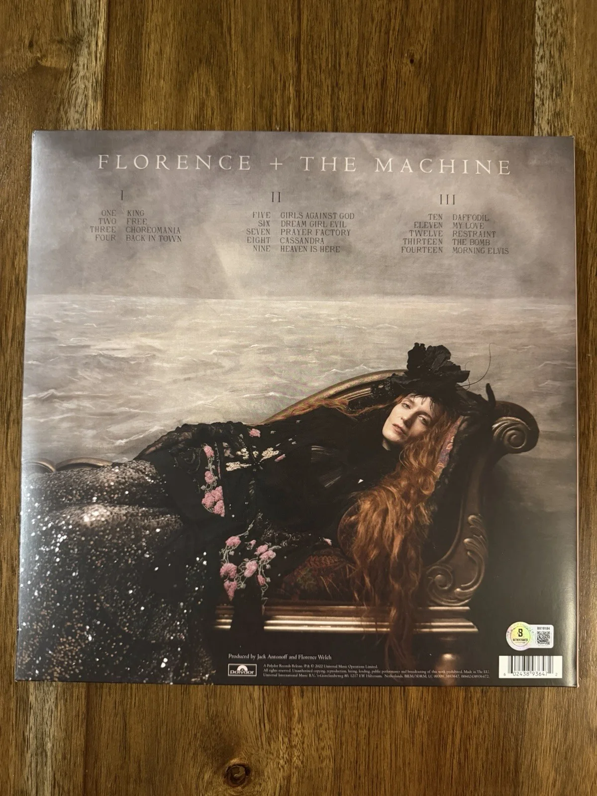 Florence Welch ‘Florence + The Machine’ Signed Vinyl Album ‘Dance Fever’ Beckett, изображение 2