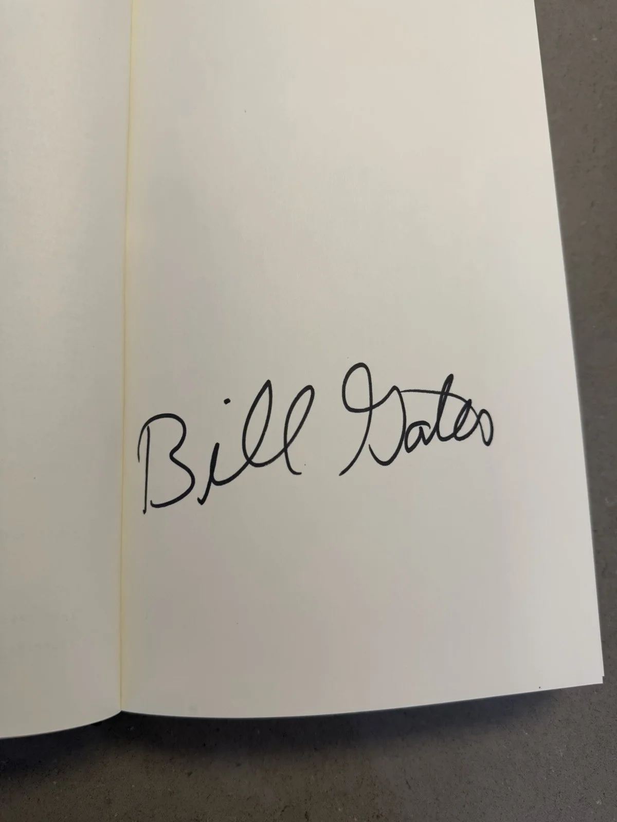 BILL GATES MICROSOFT SIGNED AUTOGRAPH SOURCE CODE HARDCOVER BOOK AUTH RARE C, image 3