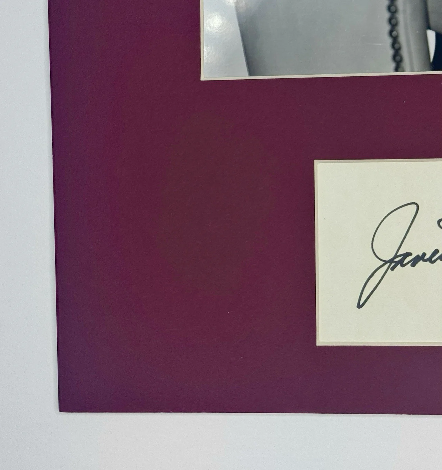 Janet Leigh — Janet Leigh *SIGNED* Matted Photo Display (11x14 in) ~(Psycho Actress)~ RARE, image 4