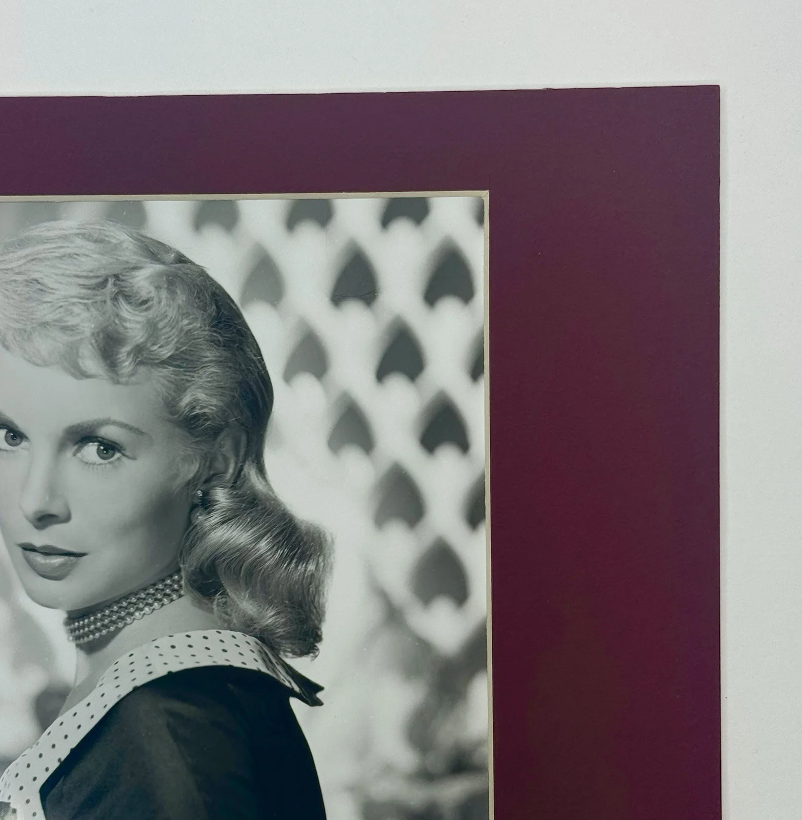 Janet Leigh — Janet Leigh *SIGNED* Matted Photo Display (11x14 in) ~(Psycho Actress)~ RARE, image 5