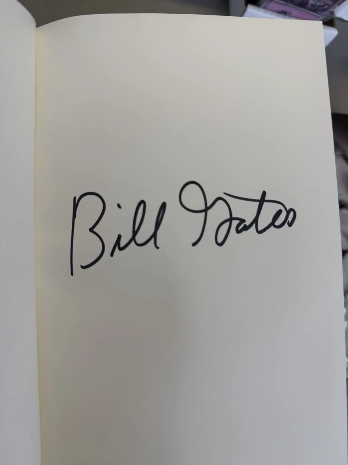 BILL GATES MICROSOFT SIGNED AUTOGRAPH SOURCE CODE HARDCOVER BOOK AUTH RARE B, image 3