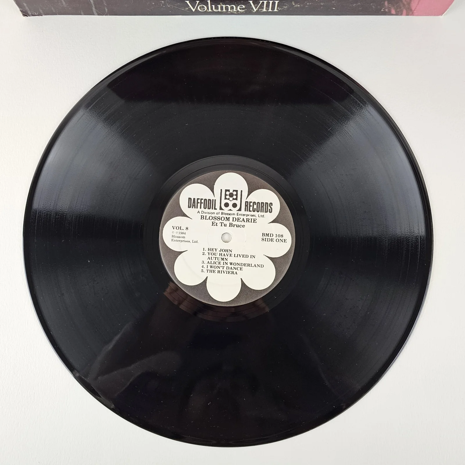 VINYL - Signed Autographed Blossom Dearie Record Album Et Tu Bruce Vintage 33rpm, изображение 3