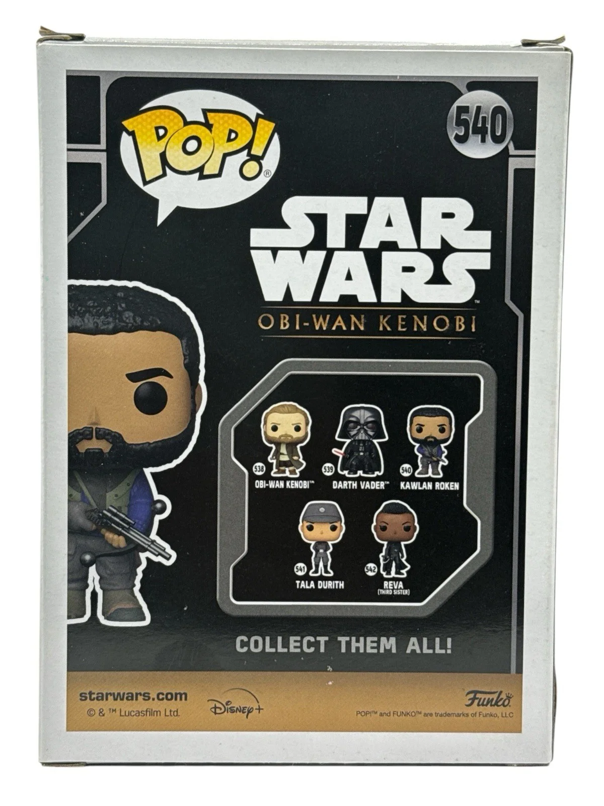 O’Shea Jackson Jr — O’Shea Jackson Jr. Autograph Signed Star Wars Kawlan Roken Funko Pop Beckett COA, image 2