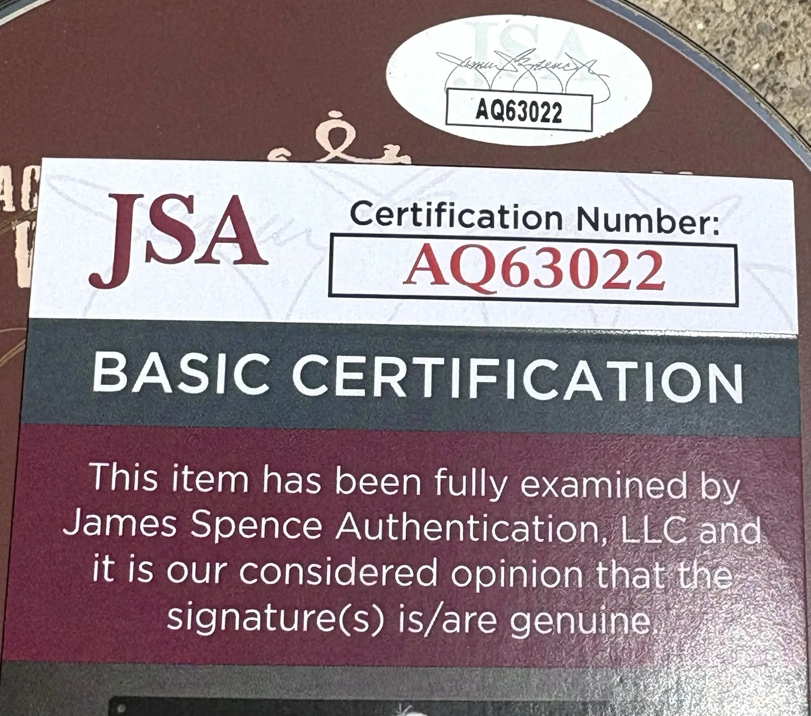 GRACE POTTER SIGNED CD JSA COA LIVE IN SKOWHEGAN, image 2