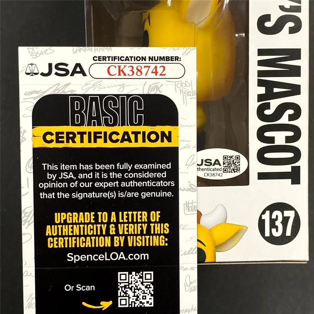 Kevin Smith signed Jay Silent Bob Mooby's Mascot Funko Pop! 137 autograph JSA, изображение 5