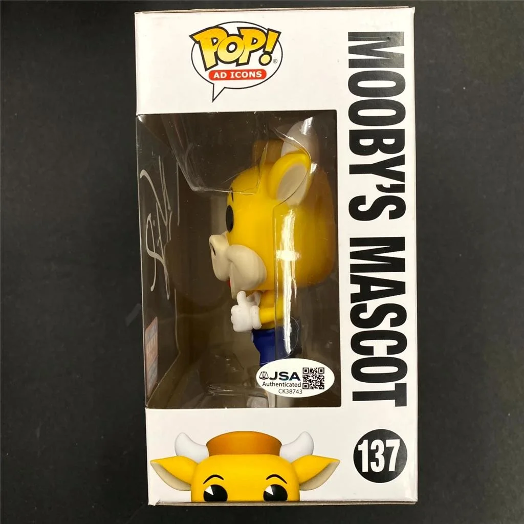 Kevin Smith signed Jay Silent Bob Mooby's Mascot Funko Pop! 137 autograph JSA, изображение 3